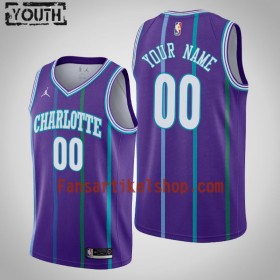 NBA Charlotte Hornets Trikot Benutzerdefinierte Jordan Brand 2019-2020 Hardwood Classics Swingman - Kinder